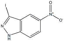 3-Iodo-5-nitro-1H-indazole Chemische Struktur