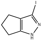 3-Iodo-1，4，5，6-tetrahydrocyclopenta[c]pyrazole التركيب الكيميائي