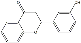 3'-Hydroxyflavanone Chemical Structure