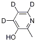 3-Hydroxy-2-Methylpyridine-d3 Chemical Structure