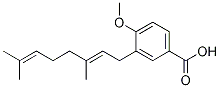 3-Geranyl-4-methoxybenzoic acid Chemical Structure