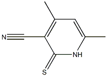 3-Cyano-4，6-Dimethyl-2-Mercaptopyridine Chemical Structure