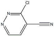 3-Chloropyridazine-4-carbonitrile 化学構造