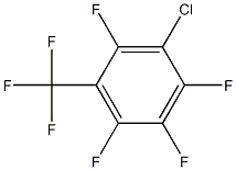 3-Chloro-2，4，5，6-tetrafluorobenzotrifluoride Chemical Structure