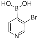 3-Bromopyridine-4-boronic acid Chemical Structure