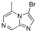 3-bromo-5-methylimidazo[1，2-a]pyrazine Chemical Structure