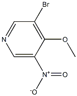 3-Bromo-4-methoxy-5-nitropyridine Chemical Structure