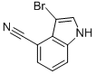 3-Bromo-4-cyanoindole Chemical Structure