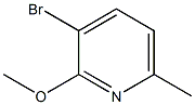 3-Bromo-2-methoxy-6-methylpyridine Chemical Structure