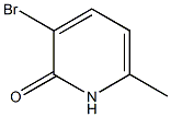 3-Bromo-2-Hydroxy-6-Picoline 化学構造