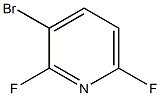 3-Bromo-2，6-Difluoropyridine Chemical Structure