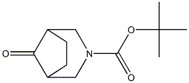 3-Boc-3-azabicyclo[3.2.1]octan-8-one Chemische Struktur