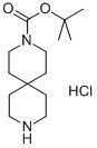 3-Boc-3，9-diazaspiro[5.5]undecane Hydrochloride 化学構造