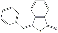 3-Benzalphthalide التركيب الكيميائي