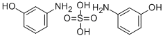 3-Aminophenol hemisulfate التركيب الكيميائي