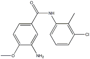 3-Amino-N-(3-Chloro-2-methylphenyl)-4-methoxybenzamide Chemical Structure