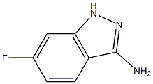 3-Amino-6-fluoro-1H-indazole التركيب الكيميائي