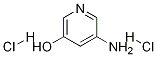 3-Amino-5-hydroxypyridine Dihydrochloride Chemical Structure