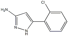 3-Amino-5-(2-chlorophenyl)pyrazole Chemical Structure