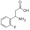 3-Amino-3-(2-fluorophenyl)propanoic Acid Chemical Structure