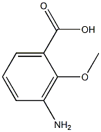 3-Amino-2-methoxybenzoic Acid Chemische Struktur