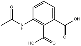 3-Acetamidophthalic acid 化学構造