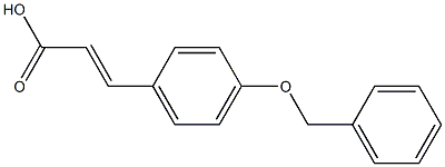 3-[4-(Benzyloxy)Phenyl]Acrylic Acid التركيب الكيميائي