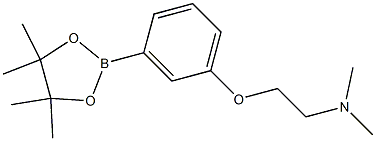 3-[2-(Dimethylamino)ethoxy]phenylboronic Acid Pinacol Ester التركيب الكيميائي