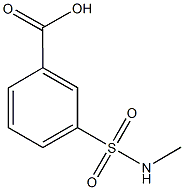 3-[(Methylamino)sulphonyl]benzoic Acid التركيب الكيميائي