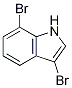 3，7-Dibromo-1H-indole Chemical Structure