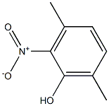 3，6-Dimethyl-2-nitrophenol Chemische Struktur