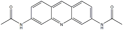 3，6-Diacetamidoacridine Chemische Struktur