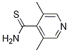 3，5-dimethylpyridine-4-carbothioamide Chemical Structure