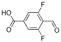 3，5-Difluoro-4-Formylbenzoic Acid Chemical Structure