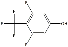 3，5-Difluoro-4-(trifluoromethyl)phenol Chemical Structure