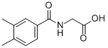 3，4-Dimethylhippuric Acid Chemische Struktur