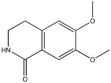 3，4-dihydro-6，7-dimethoxyisoquinolin-1(2H)-one التركيب الكيميائي