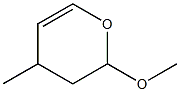 3，4-Dihydro-2-methoxy-4-methyl-2H-pyran Chemical Structure