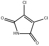 3，4-Dichloro-1H-pyrrole-2，5-dione Chemical Structure