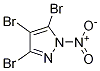 3，4，5-tribroMo-1-nitro-1H-pyrazole Chemical Structure