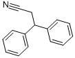 3，3-Diphenylpropionitrile Chemical Structure