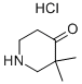 3，3-Dimethyl-4-piperidone Hydrochloride التركيب الكيميائي