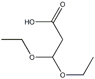 3，3-Diethoxy-Propionic Acid Chemical Structure