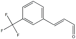 3-(trifluoromethyl) Cinnamaldehyde 化学構造