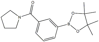 3-(Pyrrolidine-1-carbonyl)phenylboronic acid pinacol este التركيب الكيميائي