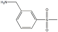 3-(Methylsulfonyl)benzylamine Chemical Structure