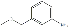 3-(Methoxymethyl)aniline 化学構造