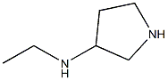 3-(Ethylamino)pyrrolidine Chemical Structure