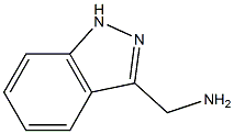 3-(Aminomethyl)-1H-indazole التركيب الكيميائي