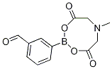 3-(6-Methyl-4，8-dioxo-1，3，6，2-dioxazaborocan-2-yl)benzaldehyde 化学構造